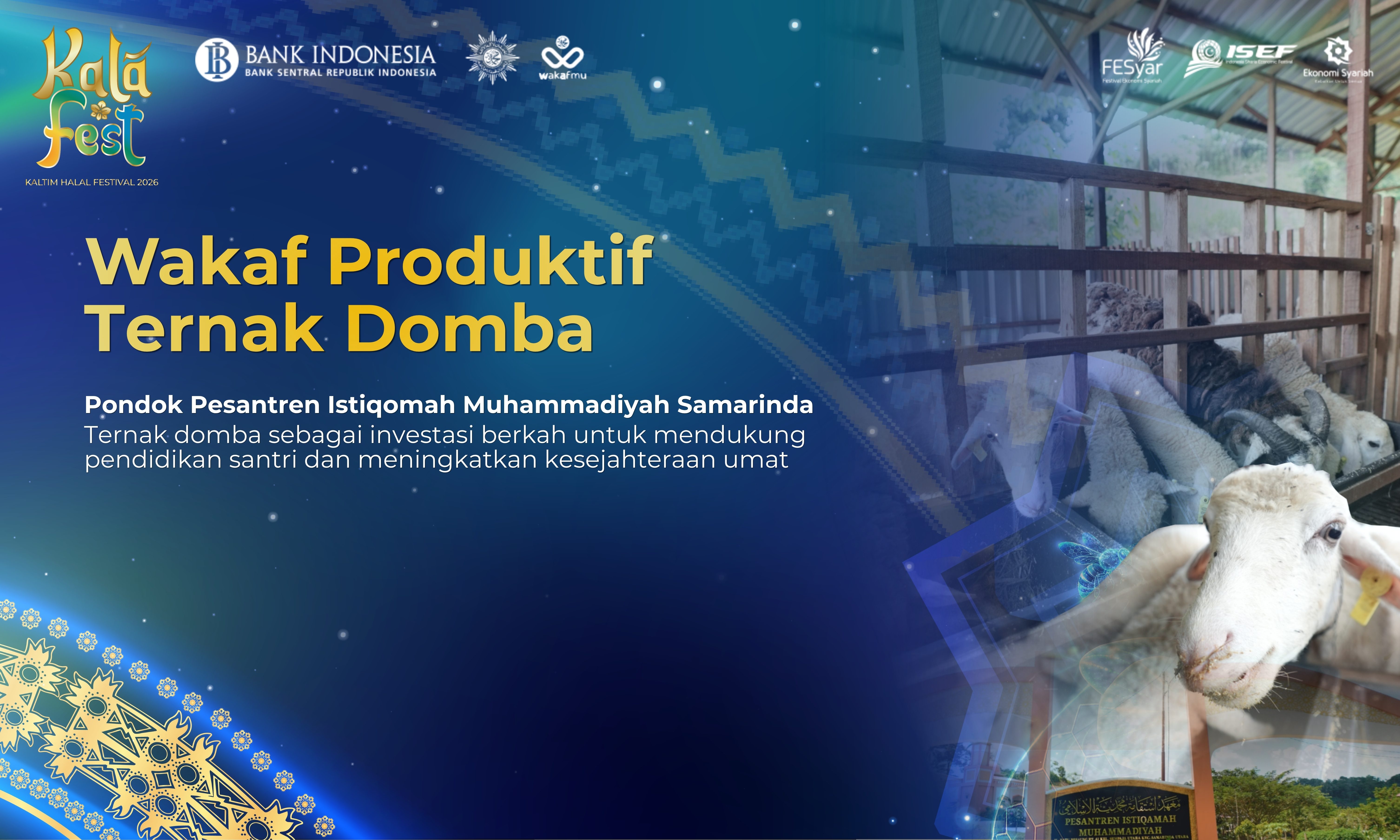 TERNAK DOMBA PROGRAM KEMANDIRIAN PONDOK PESANTREN ISTIQOMAH SAMARINDA