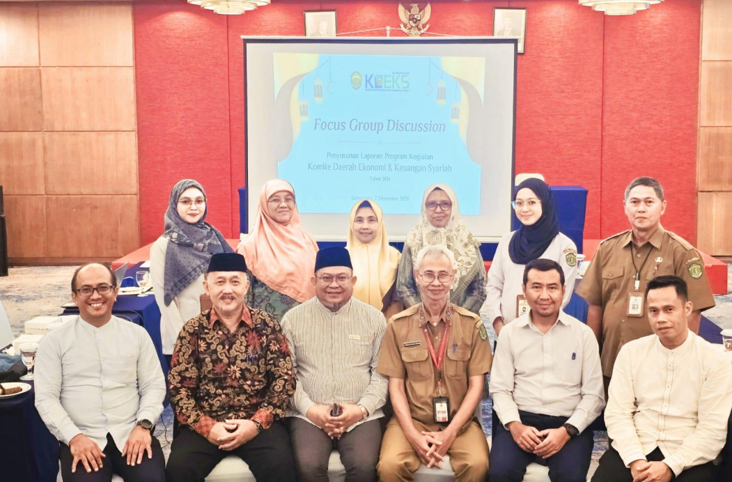 Focus Group Discussion (FGD) Komite Daerah Ekonomi dan Keuangan Syariah (KDEKS) Provinsi Kalimantan Timur
