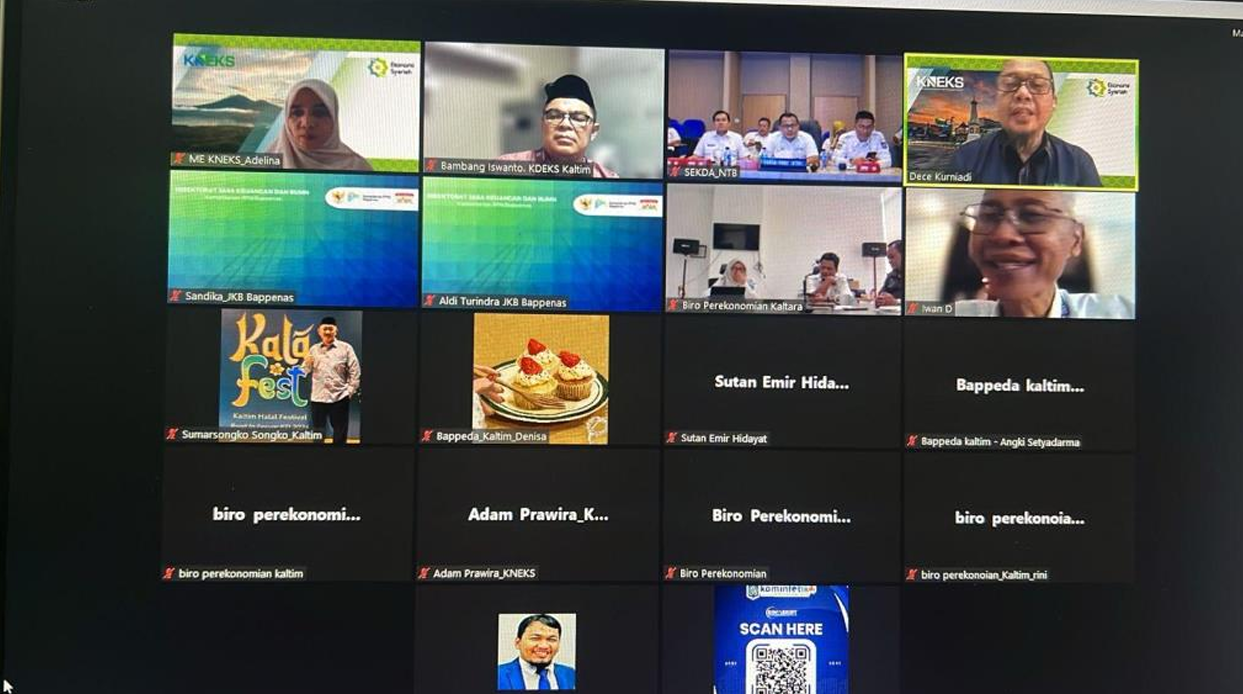 RAPAT PENDAMPINGAN PENYELARASAN MUATAN EKONOMI SYARIAH PADA RPJMN DAN RPJMD 2025-2029