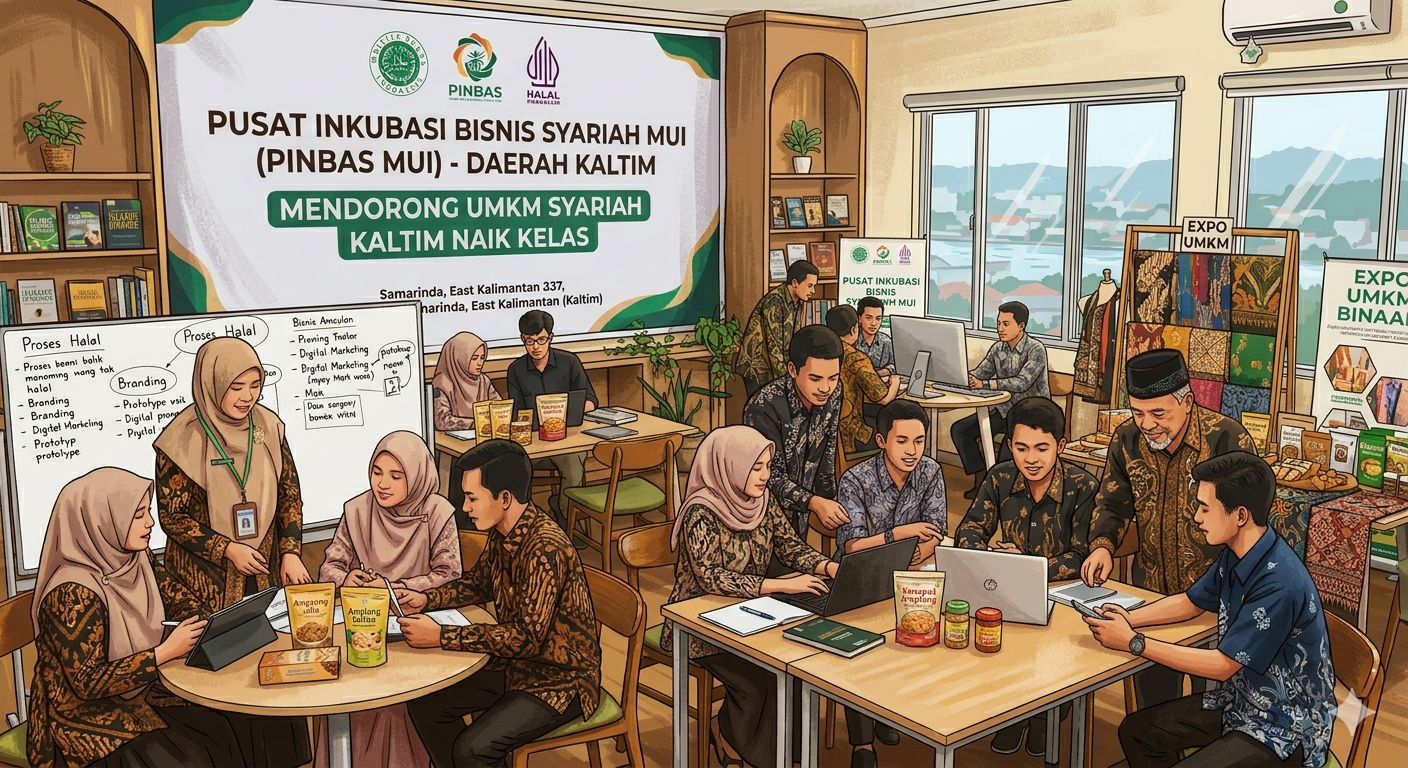 Pusat inkubasi bisnis syariah MUI ( PINBAS MUI)